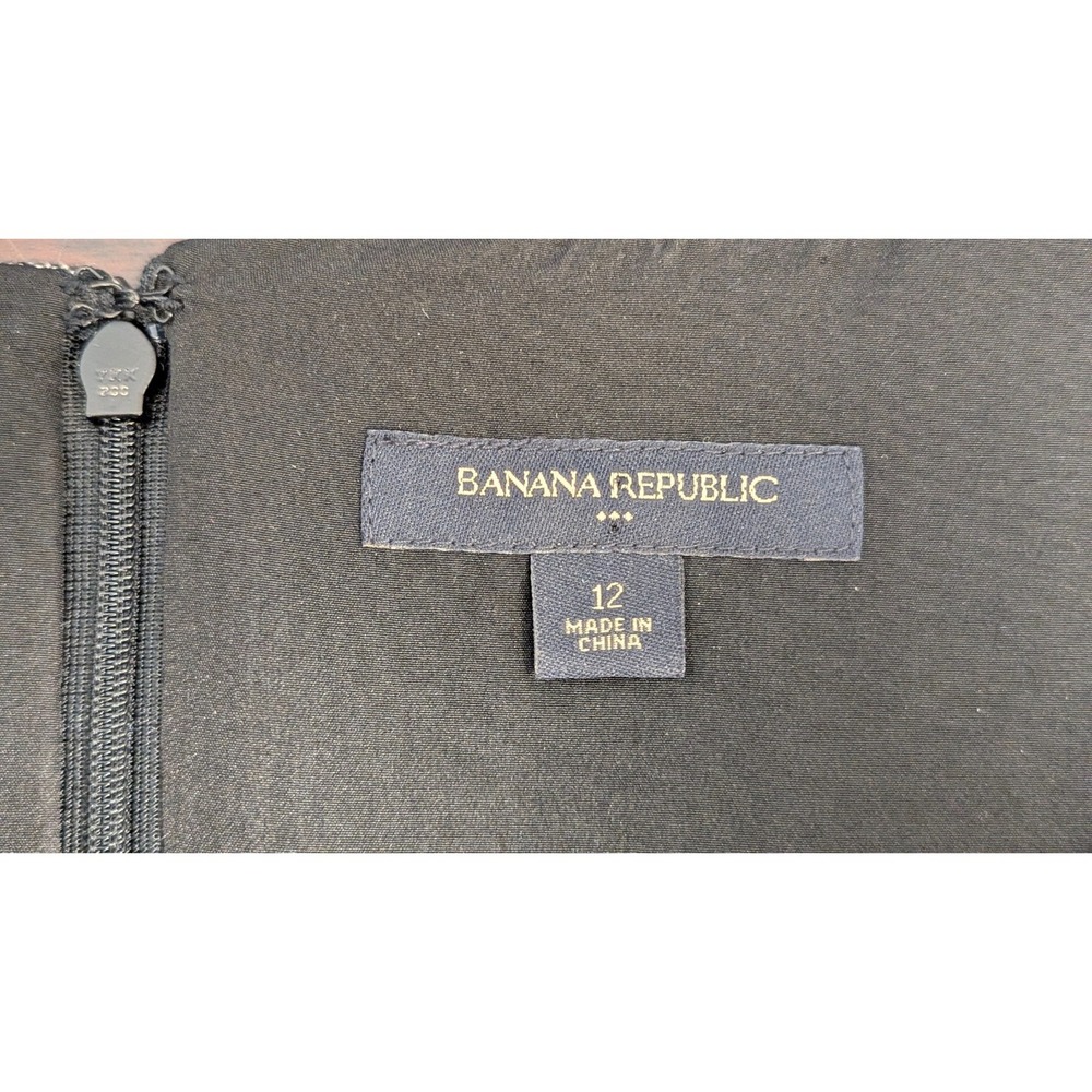 Banana Republic Womens Dress Sz 12 Sleeveless Old Money Office Siren Career Work - Picture 3 of 11
